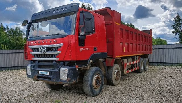 Специализированный, автомобиль - самосвал HONGYAN 908